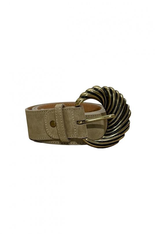 Cinturones Complementos Black Louisa Lee CT030 Efashion Paris