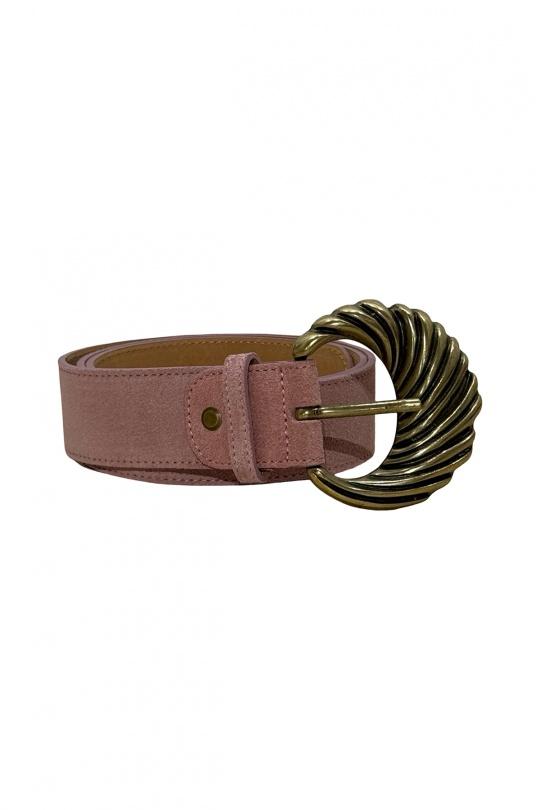 Cinturones Complementos Black Louisa Lee CT030 Efashion Paris