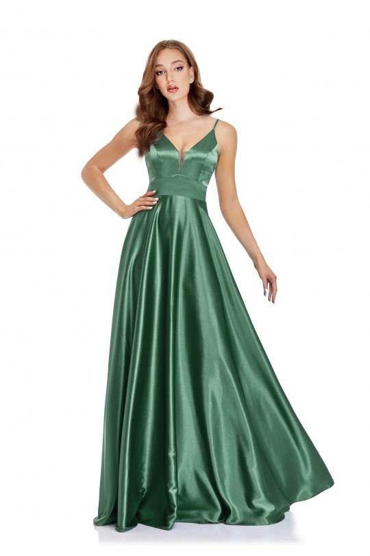 Vestidos de fiesta Mujer Deep green Promulias GP103 Efashion Paris