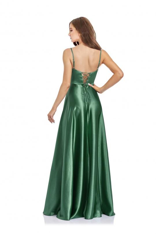 Robes de soirée Femme Vert sapin Promulias GP103 Efashion Paris