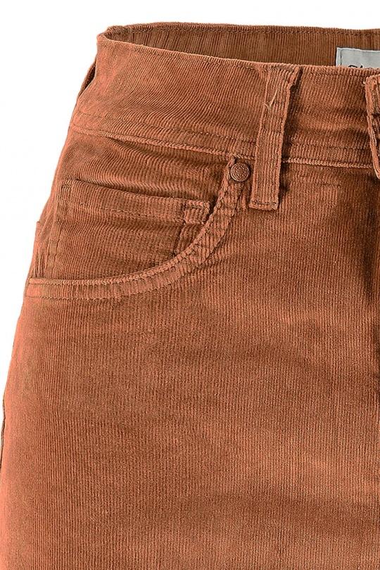 Faldas Mujer Burgundy S'QUISE ENERGIE - J9203 Efashion Paris