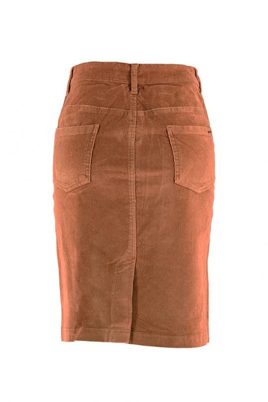 Faldas Mujer Burgundy S'QUISE ENERGIE - J9203 Efashion Paris