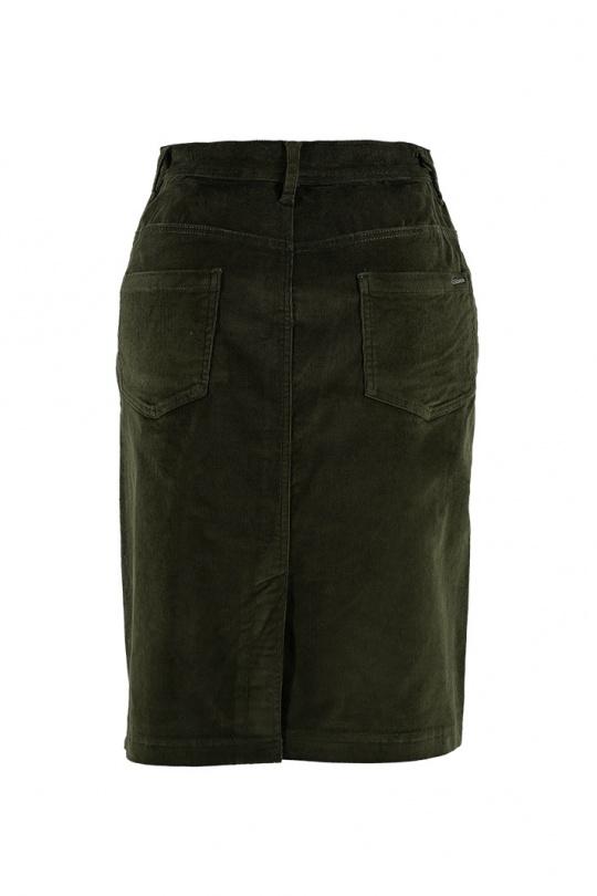 Faldas Mujer Burgundy S'QUISE ENERGIE - J9203 Efashion Paris