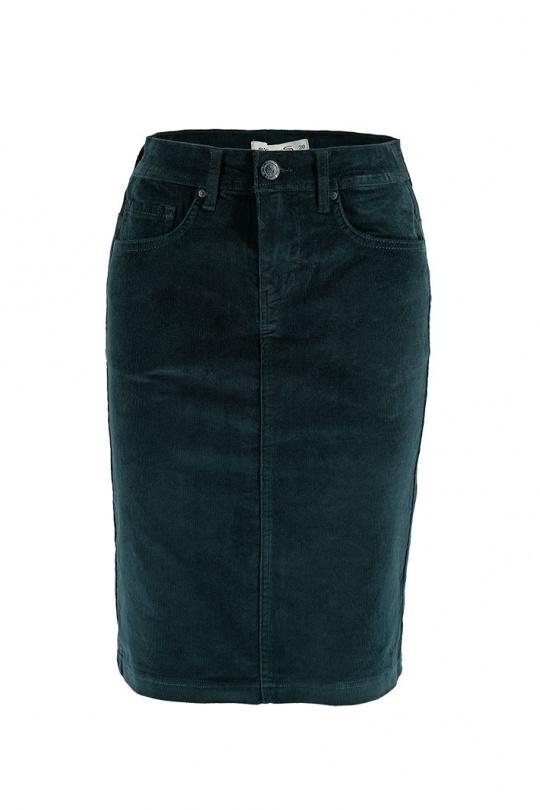 Faldas Mujer Burgundy S'QUISE ENERGIE - J9203 Efashion Paris