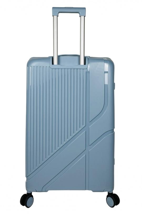 Luggages Bags Pastel blue Helios Bagages FLIGHT, LOT DE 3 VALISES EN POLYPROPYLÈNE. (HLS-63) B Efashion Paris