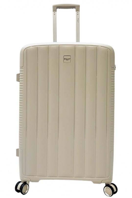 Luggages Bags Beige Helios Bagages DUTY, LOT DE 3 VALISES EN POLYPROPYLÈNE (801) BEIGE Efashion Paris