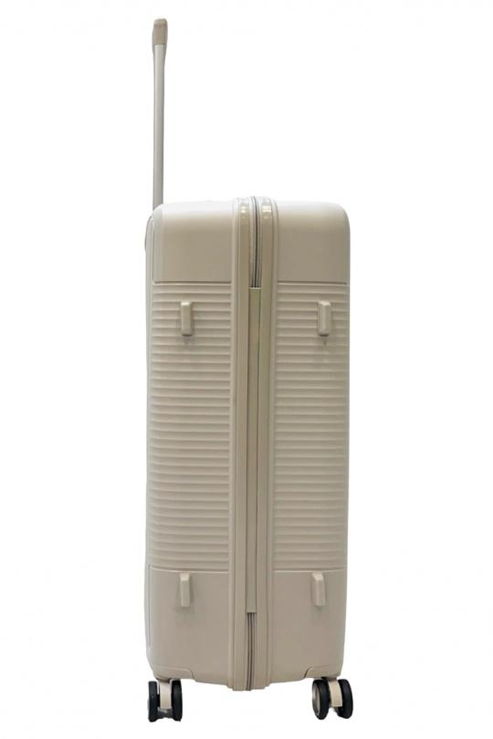 Luggages Bags Beige Helios Bagages DUTY, LOT DE 3 VALISES EN POLYPROPYLÈNE (801) BEIGE Efashion Paris