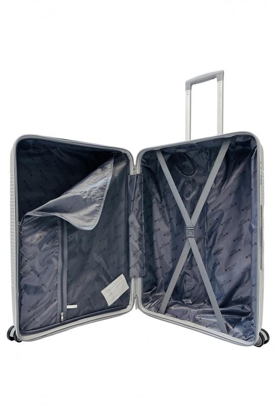 Luggages Bags Beige Helios Bagages DUTY, LOT DE 3 VALISES EN POLYPROPYLÈNE (801) BEIGE Efashion Paris