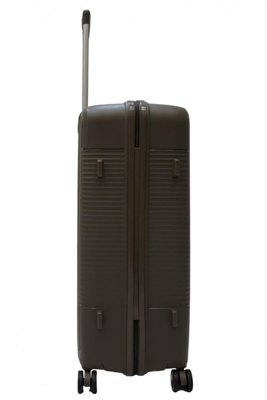 Luggages Bags Coffee Helios Bagages DUTY, LOT DE 3 VALISES EN POLYPROPYLÈNE (801) CAFÉ Efashion Paris