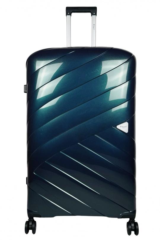 Luggages Bags Black Helios Bagages SHINE, LOT DE 4 VALISES EN POLYPROPYLÈNE IRIDISCENT. (HLS-08) N Efashion Paris