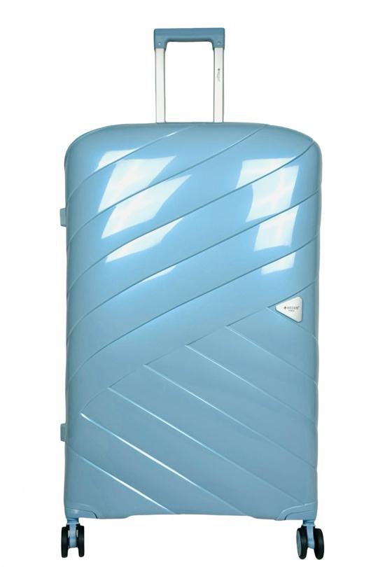 Luggages Bags Crystal blue Helios Bagages SHINE, LOT DE 4 VALISES EN POLYPROPYLÈNE IRIDISCENT. (HLS-08) B Efashion Paris