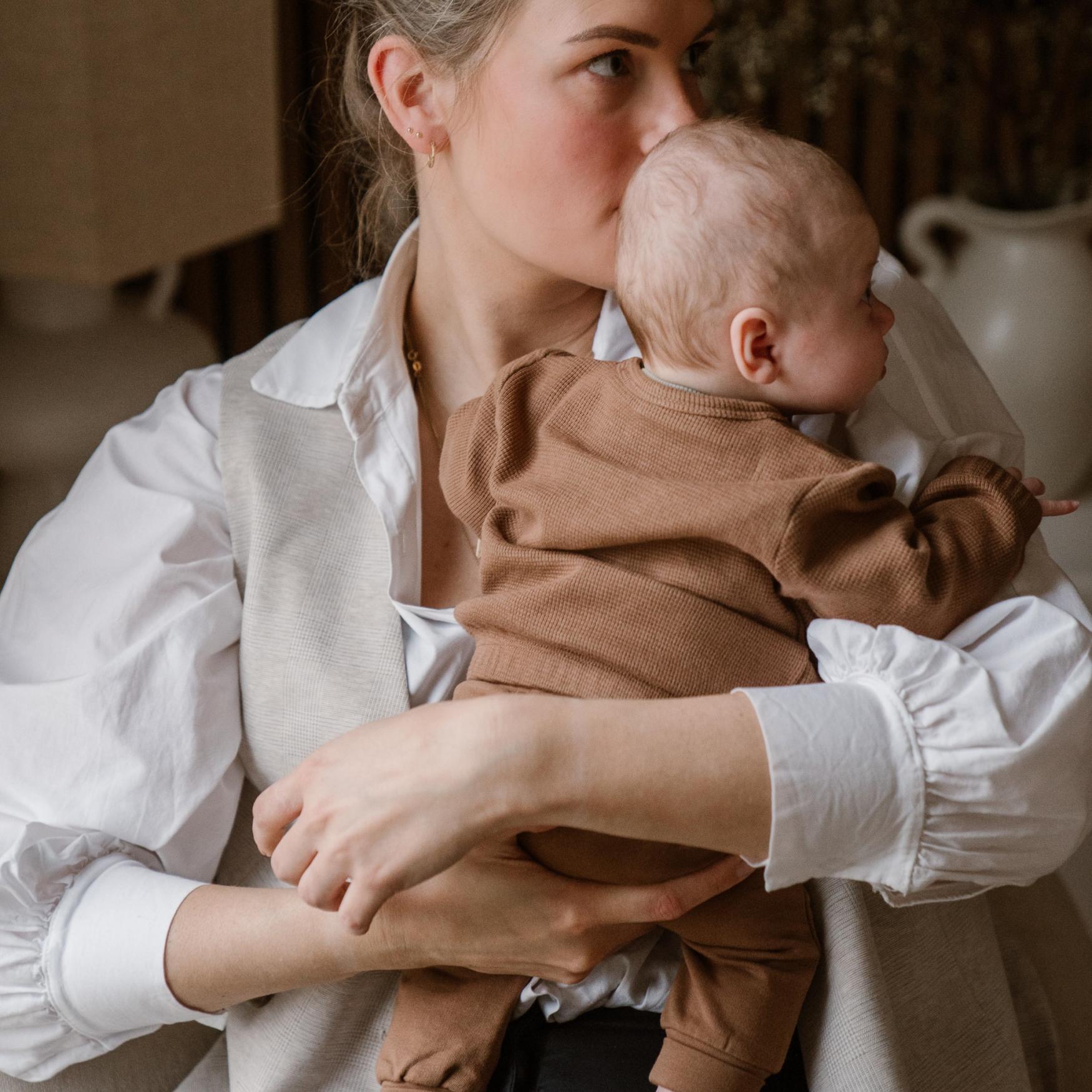 Pantalones, Jeans & Leggings Niño y bébé  Brown BLUE WHITE WN1273 #c Efashion Paris