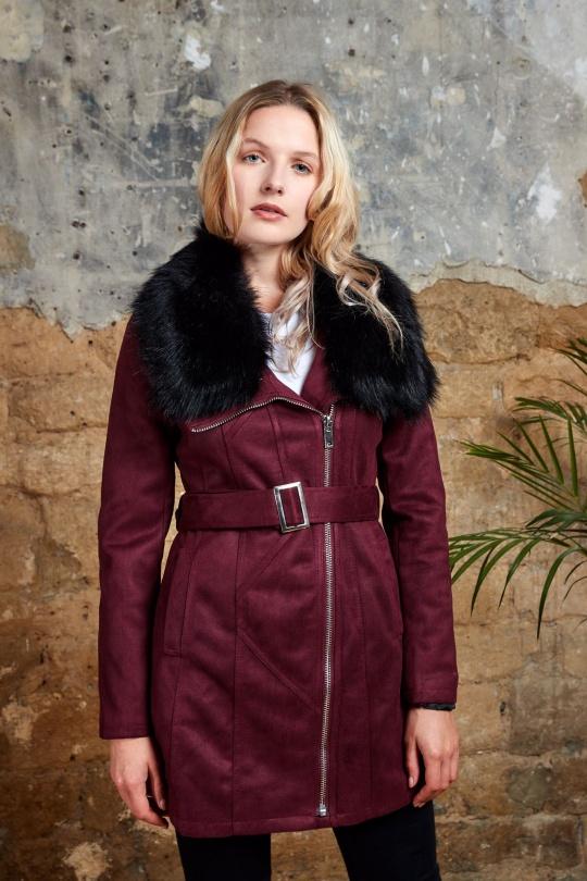 Abrigos Mujer Plum H.F 8801 Efashion Paris