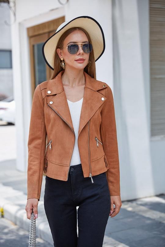 Vestes  Femme Prune H.F 1802 Efashion Paris