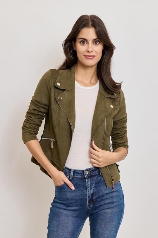 Vestes  Femme Prune H.F 1802 Efashion Paris