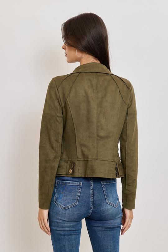 Vestes  Femme Prune H.F 1802 Efashion Paris