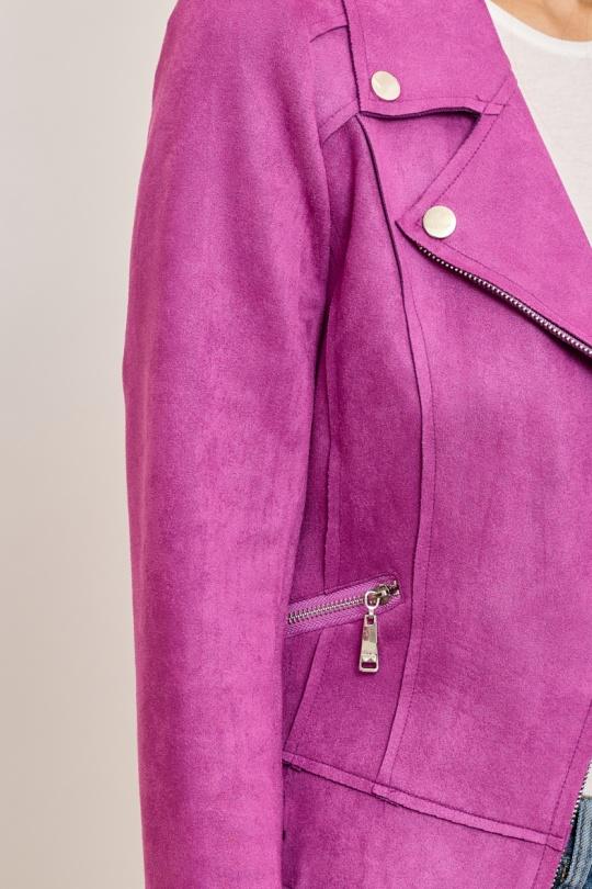 Vestes  Femme Prune H.F 1802 Efashion Paris