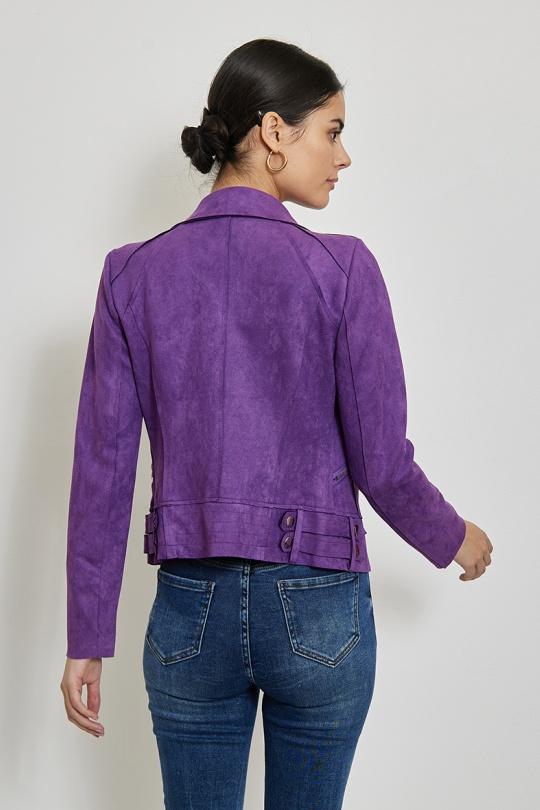 Vestes  Femme Prune H.F 1802 Efashion Paris