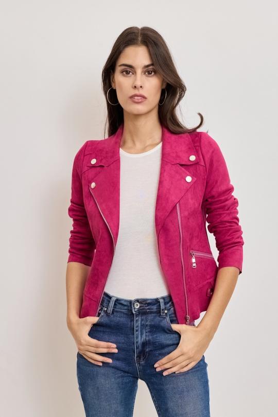 Vestes  Femme Prune H.F 1802 Efashion Paris