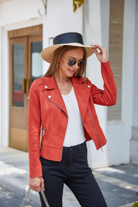 Vestes  Femme Prune H.F 1802 Efashion Paris