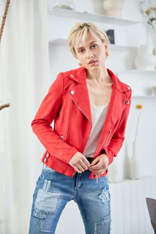 Vestes  Femme Prune H.F 1802 Efashion Paris