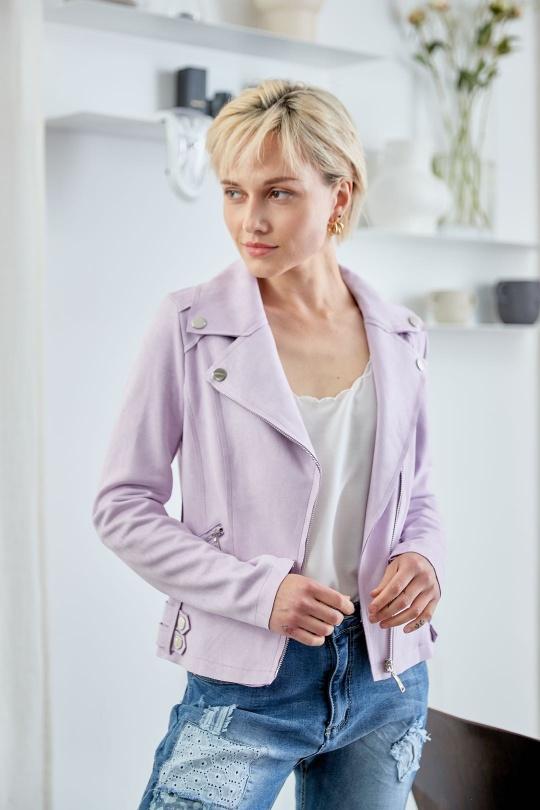 Vestes  Femme Prune H.F 1802 Efashion Paris