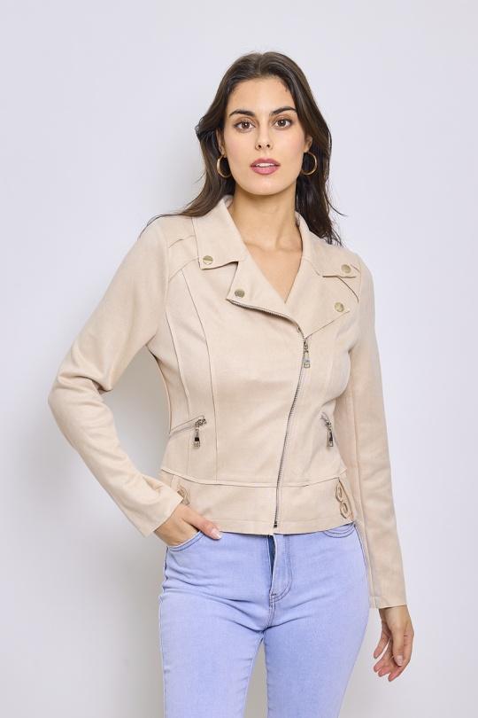 Vestes  Femme Prune H.F 1802 Efashion Paris