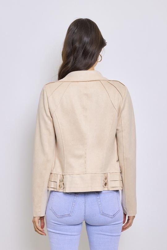 Vestes  Femme Prune H.F 1802 Efashion Paris