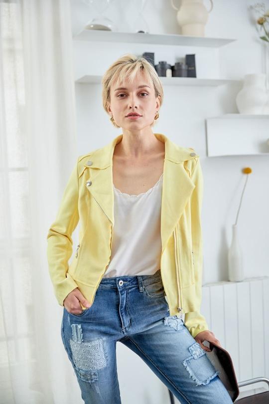 Vestes  Femme Prune H.F 1802 Efashion Paris