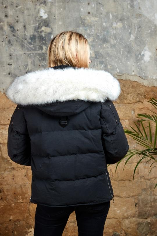 Doudounes Femme Noir H.F 88727 Efashion Paris