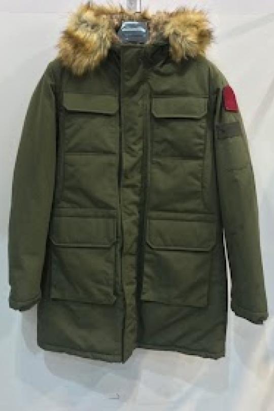 Parka Uomo Khaki H.F 99715 Efashion Paris