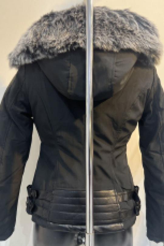 Doudounes Femme Noir/noir H.F 10712 Efashion Paris