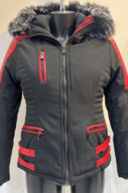 Doudounes Femme Noir/noir H.F 10712 Efashion Paris