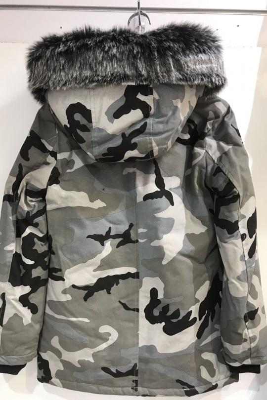 Doudounes Femme Kaki H.F 10801 Efashion Paris