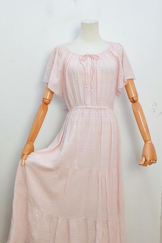 Robes longues Femme Rose bellavie 1770 Efashion Paris