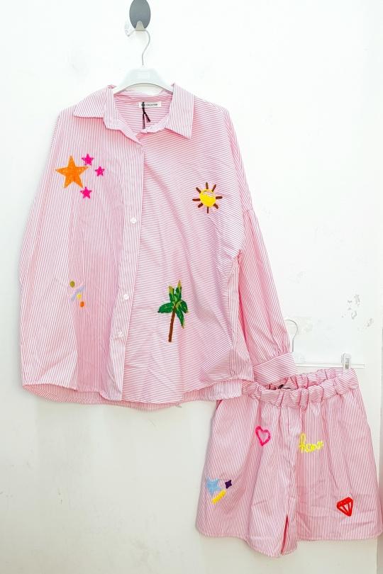 Sets Women Pink bellavie 11858 Efashion Paris
