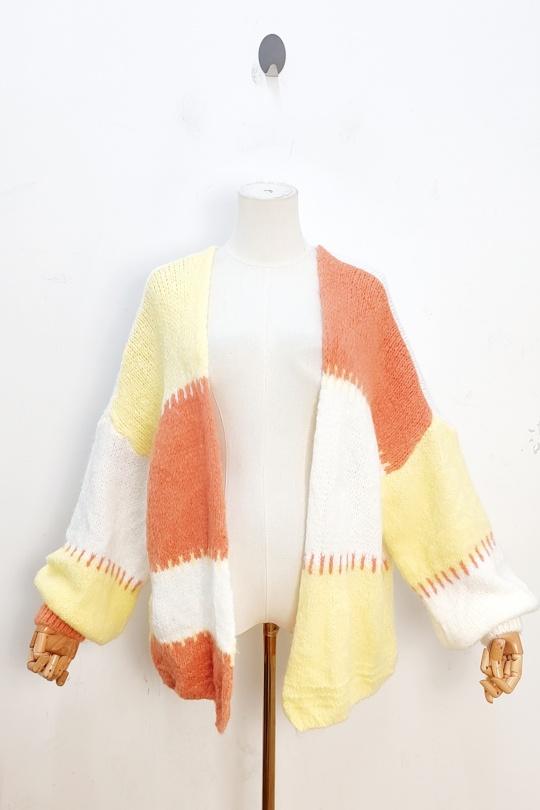 Gilets Femme Ecru bellavie 21273 Efashion Paris