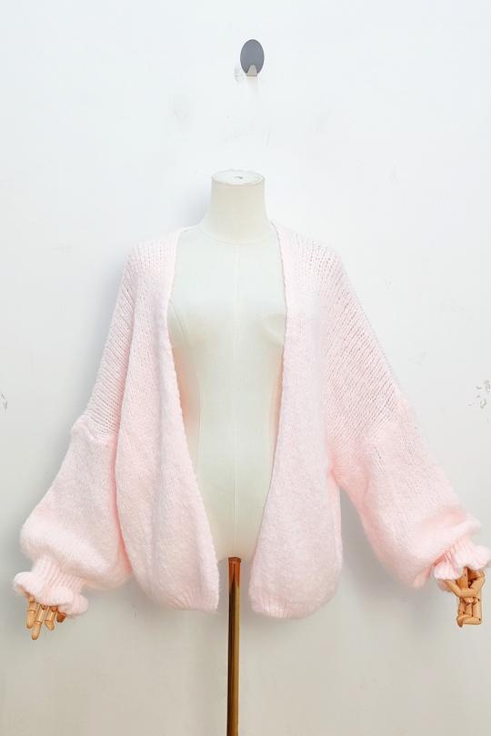 Gilets Femme Rose Clair bellavie 21373 Efashion Paris