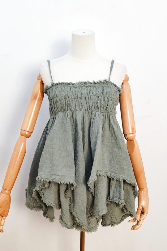 Canotte Donna Khaki bellavie 11744 Efashion Paris