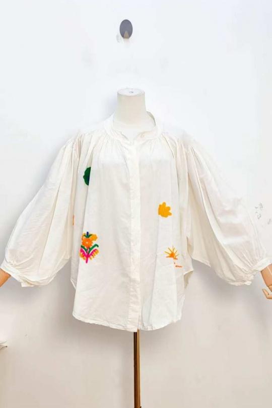 Shirts Women Cream bellavie 20417 Efashion Paris