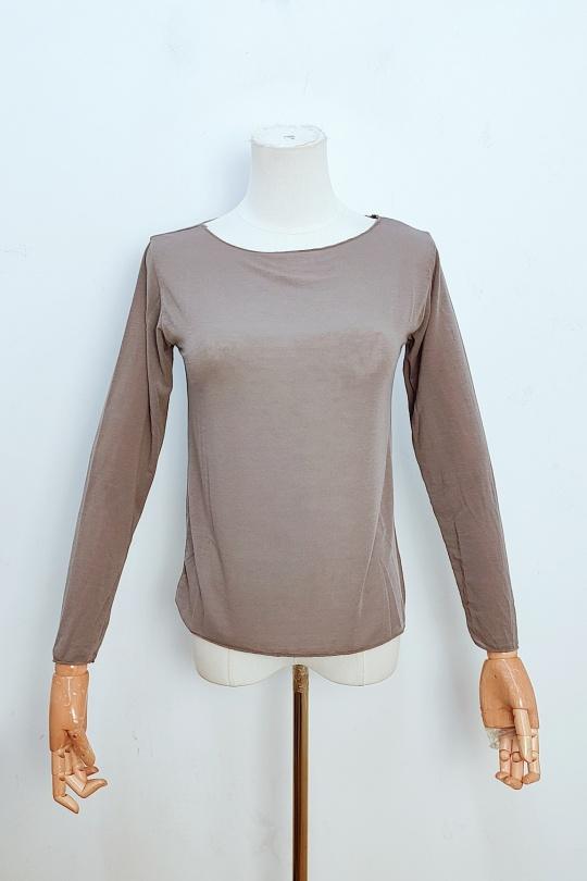 Tops Femme Taupe bellavie 28031 Efashion Paris