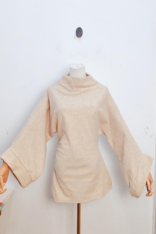 Top Donna Beige bellavie 60701 Efashion Paris