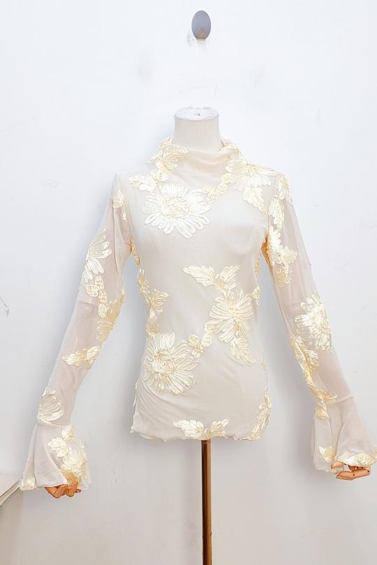 Tops Women Cream bellavie 25573 Efashion Paris