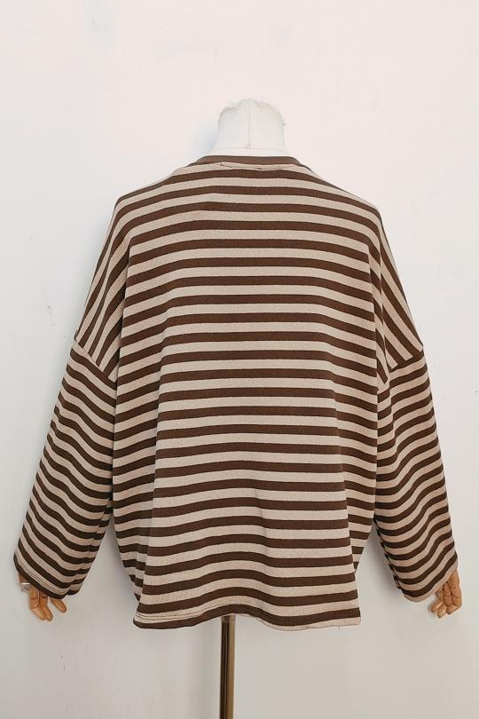 Tops Femme Orange/jaune bellavie 5208T Efashion Paris