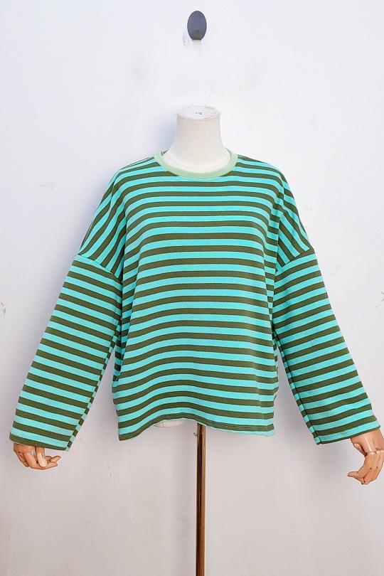 Top Donna Green/kaki bellavie 5208T Efashion Paris