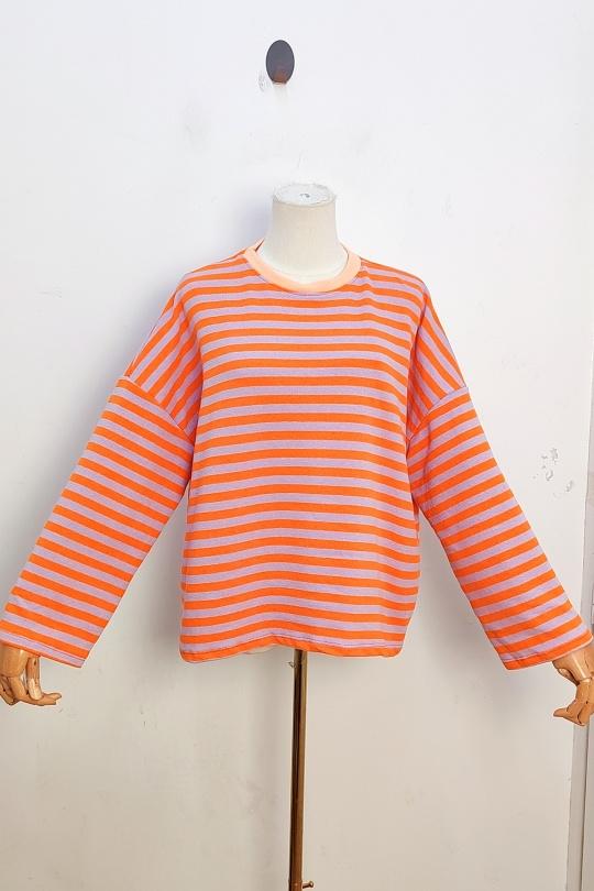 Tops Femme Orange/jaune bellavie 5208T Efashion Paris