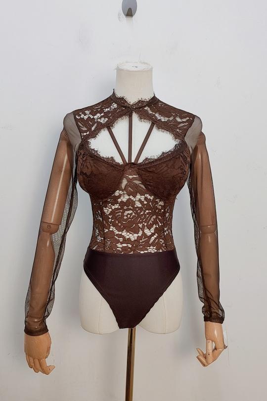 Bodies Femme Noir bellavie 2207 Efashion Paris