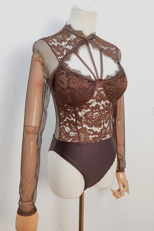 Bodies Femme Noir bellavie 2207 Efashion Paris