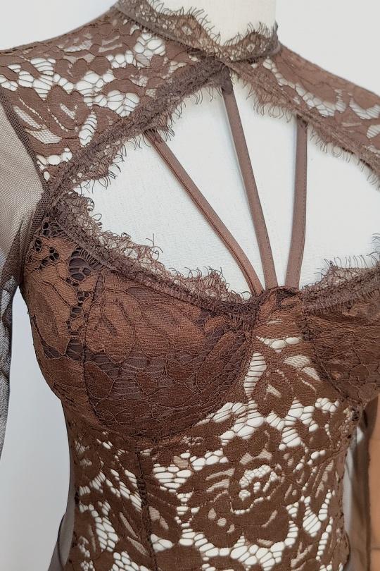 Bodies Femme Noir bellavie 2207 Efashion Paris