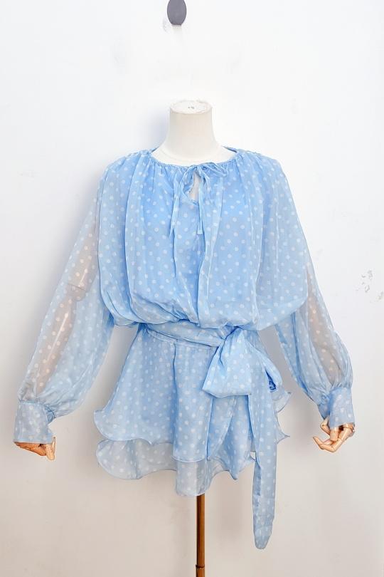 Jumpsuits Women Light blue bellavie 50188 Efashion Paris